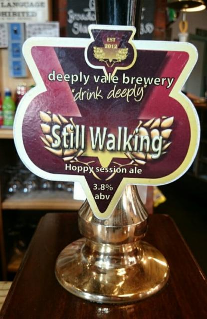Still Walking 3.8%, Deeply Vale Brewery, England
