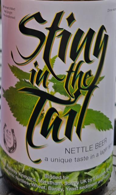 Sting in the Tail 5.0%, Iron Railway Vineyard, United Kingdom