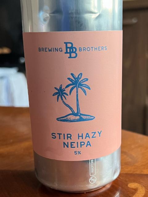 Stir Hazy 5.0%, Brewing Brothers, England