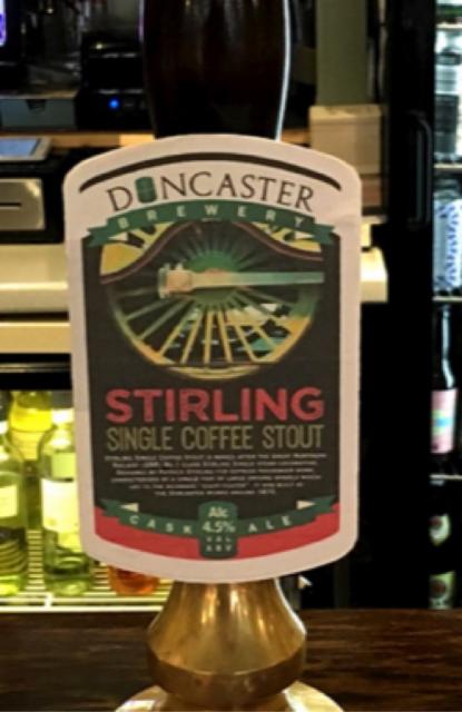 Stirling Single Coffee Stout 4.5%, Doncaster Brewery, England