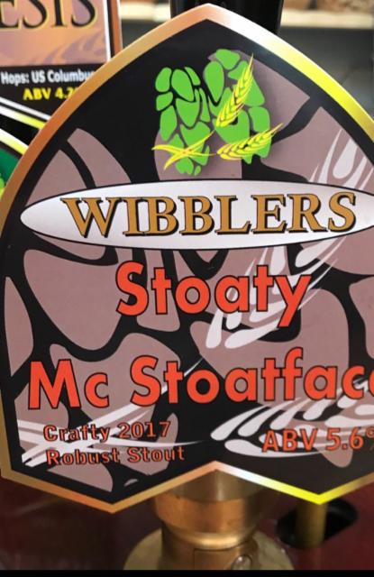 Stoaty McStoatface 5.6%, Wibblers Brewery, England