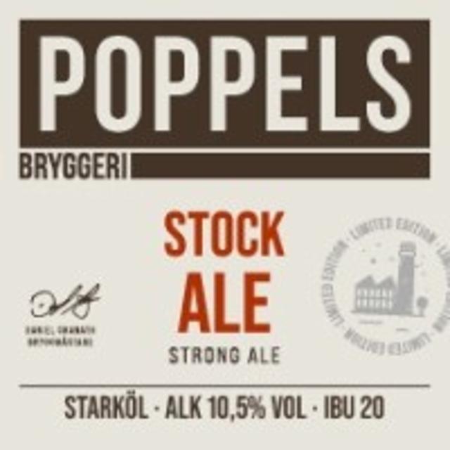 Stock Ale 10.5%, Poppels Bryggeri, Sweden