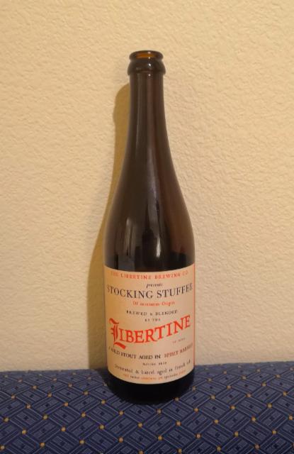 Stocking Stuffer (2016) 7.0%, The Libertine Brewing Company, United States