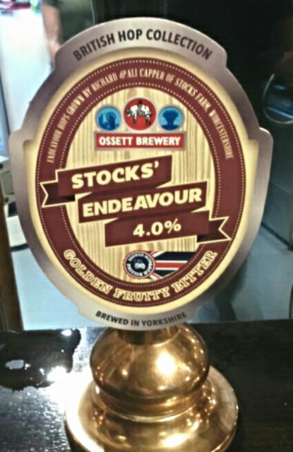 Stocks' Endeavour 4.0%, Ossett Brewery, England