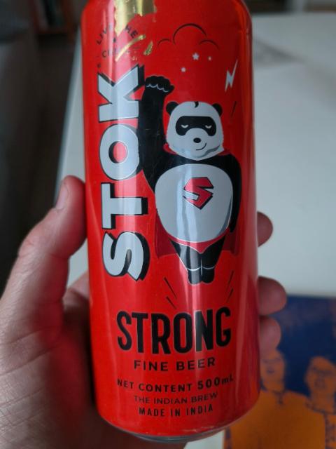 Stok Strong Beer 8.0%, Mount Everest Breweries Ltd., Nepal