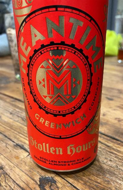 Stollen Hours 8.0%, Meantime Brewing, England