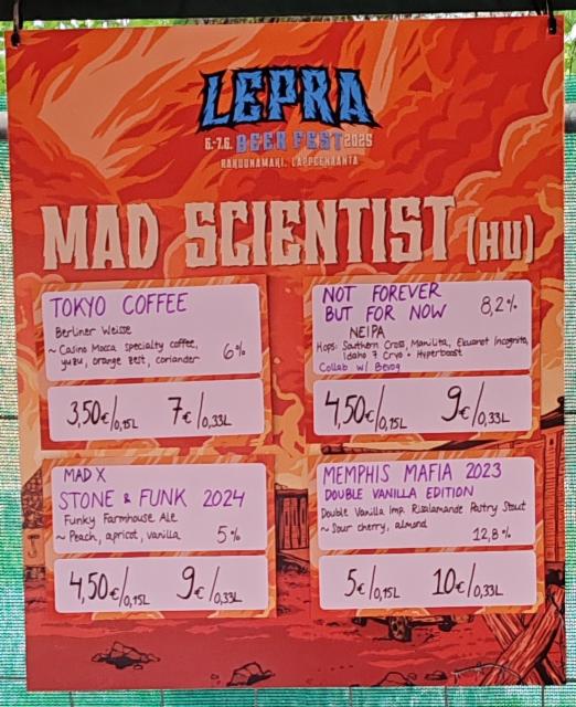 stone & funk 2024 5.0%, Mad Scientist, Hungary