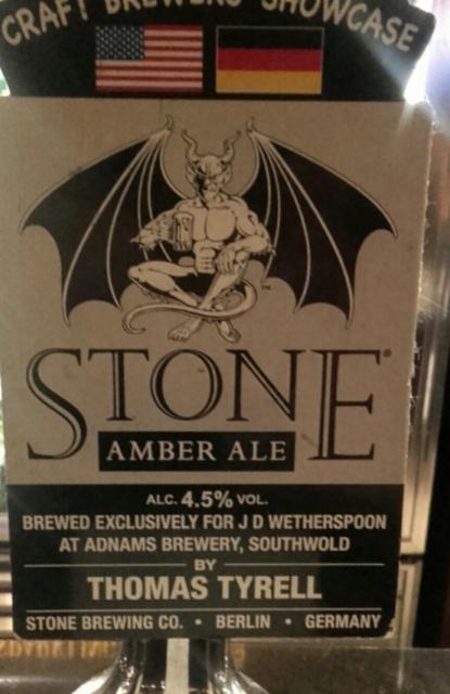Stone Amber Ale 4.5%, Stone Brewing (Berlin), Germany