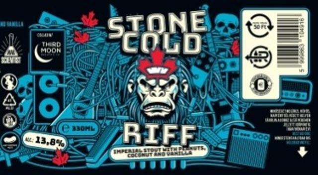 Stone Cold Riff 13.6%, Mad Scientist, Hungary