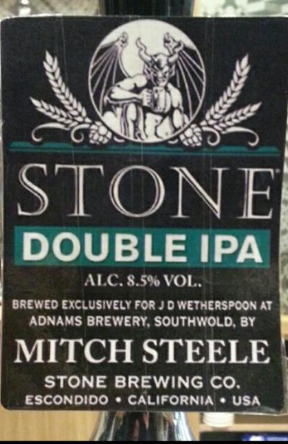 Stone Double IPA 8.5%, Stone Brewing (Sapporo Breweries), United States