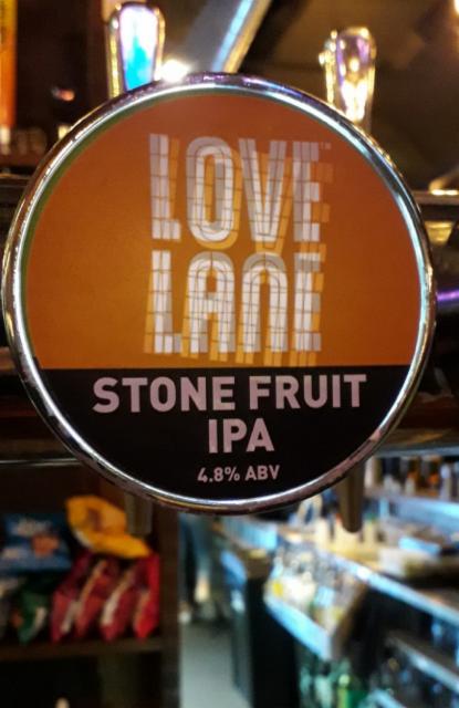 Stone Fruit IPA 4.8%, Love Lane Brewing, England