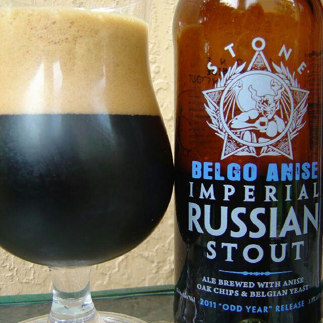 Stone Imperial Russian Stout - Belgo Anise 10.5%, Stone Brewing (Sapporo Breweries), United States