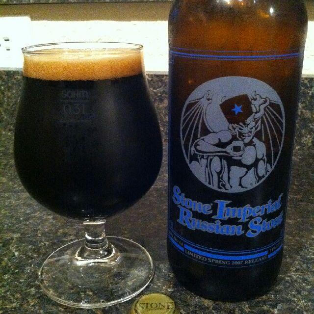 Stone Imperial Russian Stout Spring 2007 Release 10.5%, Stone Brewing (Sapporo Breweries), United States