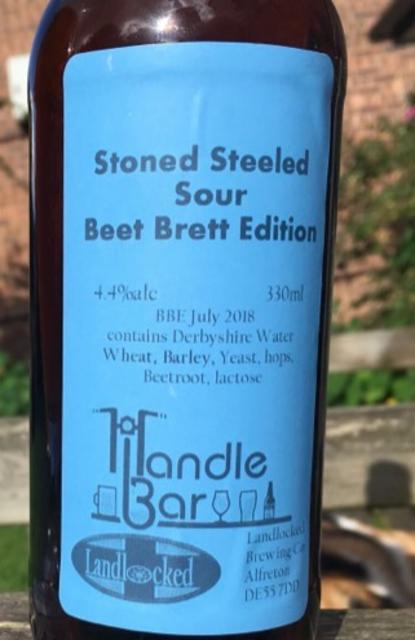 Stone Steeled Sour Beet Brett Edition 4.4%, Landlocked Brewing Co, England