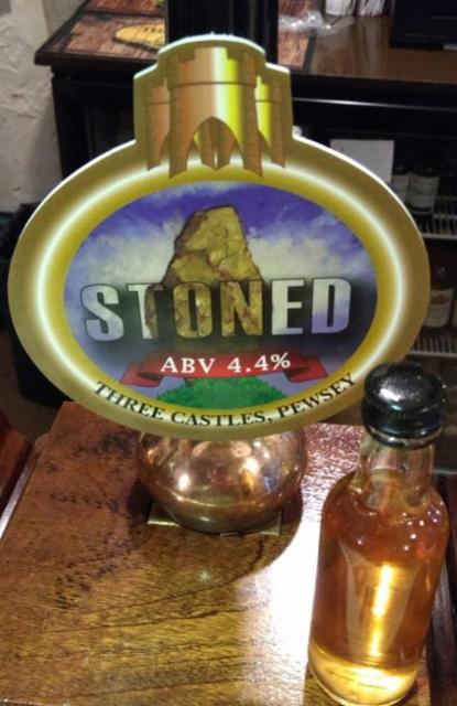Stoned 4.4%, Three Castles Brewery, England
