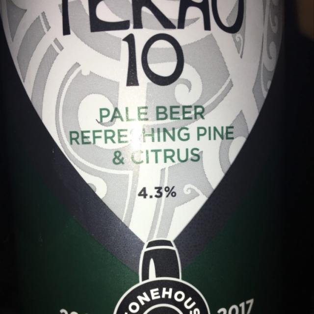 Tekau 4.3%, Stonehouse Brewery, England