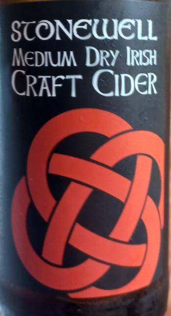 Stonewell Medium Dry Craft Cider, Stonewell Cider