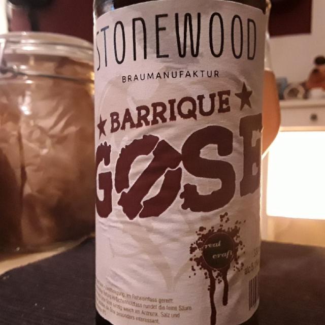 Barrique Gose 5.1%, Stonewood Braumanufaktur GmbH, Germany