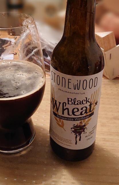 Black Wheat Schwarzes Weißbier 5.2%, Stonewood Braumanufaktur GmbH, Germany