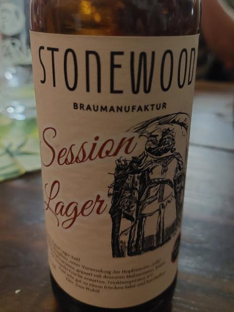 stonewood session lager 4.2%, Stonewood Braumanufaktur GmbH, Germany