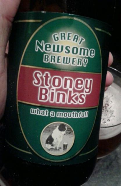 Stoney Binks 4.1%, Great Newsome Brewer, England