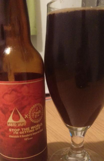 stop the world, i'm getting off 13.0%, Liquid Light Brew Co, England