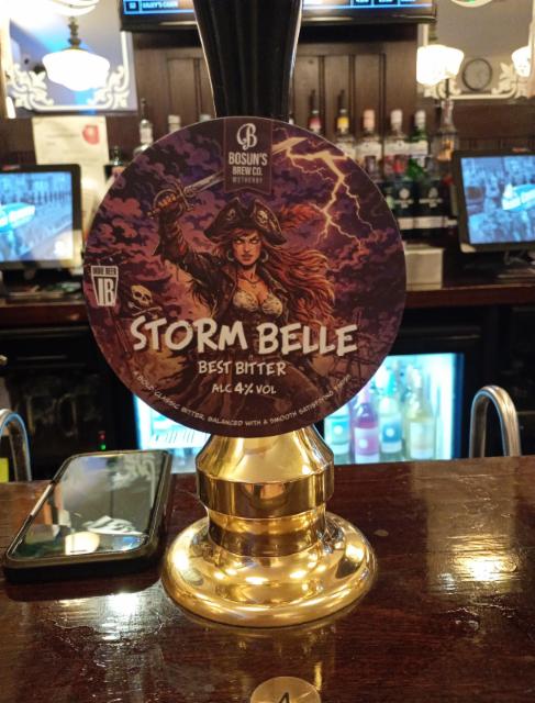 Storm Belle 4.0%, Bosun's Brewing, England