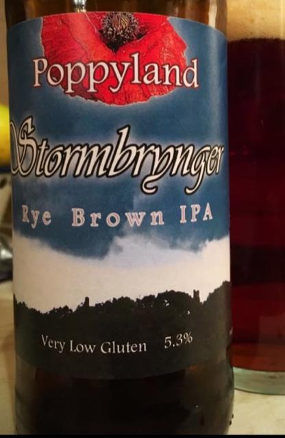Stormbrynger 5.3%, Poppyland Brewery, England