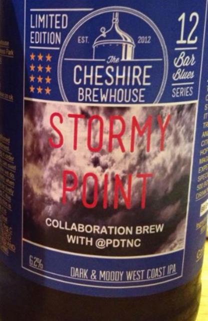 Stormy Point 6.2%, The Cheshire Brewhouse, England