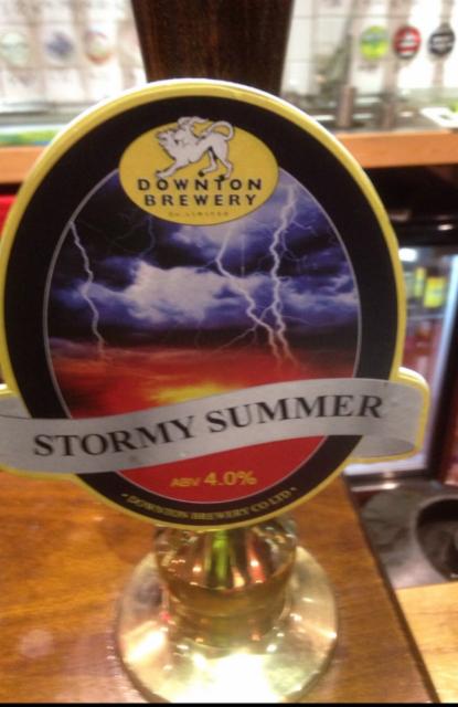Stormy Summer 4.0%, Downton Brewery, England