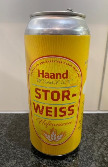Storweiss 5.5%, Haandbryggeriet AS, Norway