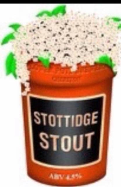 Stottidge Stout 4.5%, The Flowerpots, England