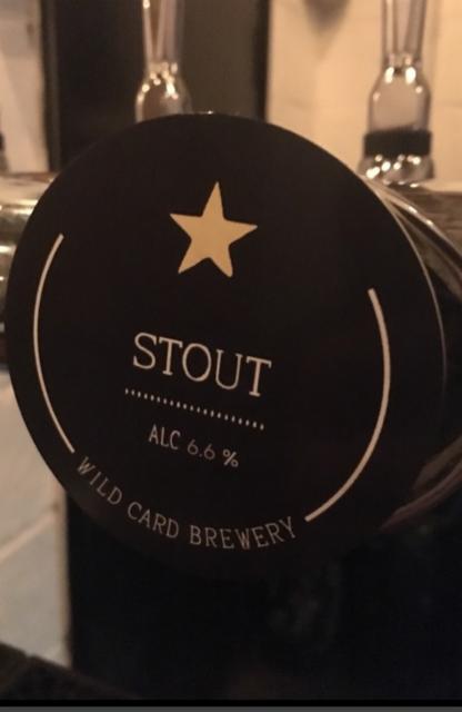 Wild Card Stout 6.6%, Wild Card Brewery, England