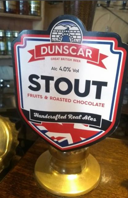 Dunscar Stout 4.0%, Dunscar Bridge Brewery, England