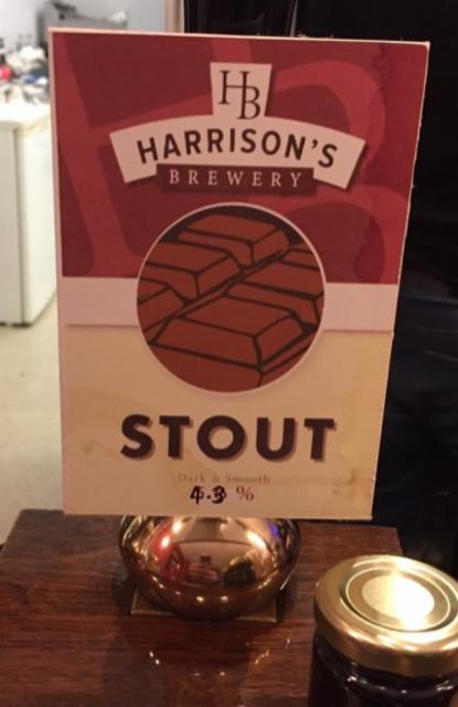 Harrison Stout 4.3%, Harrison's Brewery, England