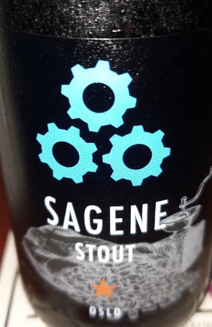 Sagene Stout 4.5%, Sagene Bryggeri, Norway