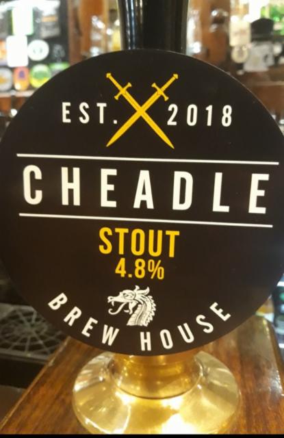 Cheadle Stout 4.8%, Cheadle Brewhouse, England