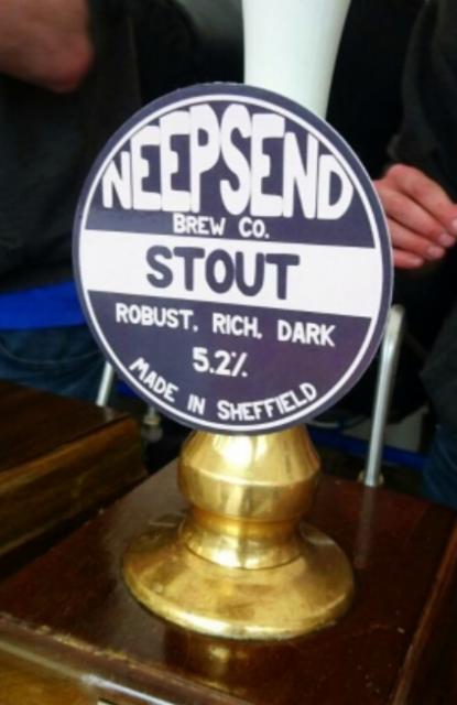 Neepsend Stout 5.2%, Neepsend Brewery Ltd, England