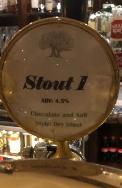 Stout 1 4.5%, Spiddal River Brewery, Ireland