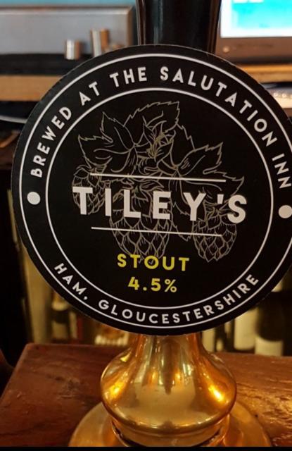 Tiley's Stout 4.5%, Tiley's (The Salutation Inn), England