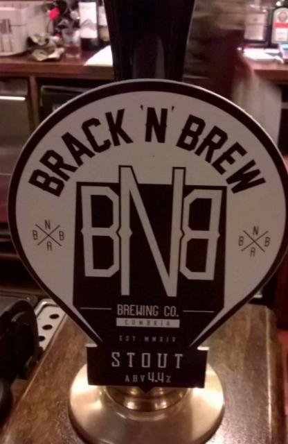 Brack 'N' Brew Stout 4.4%, Brack 'N' Brew Brewing Co, England