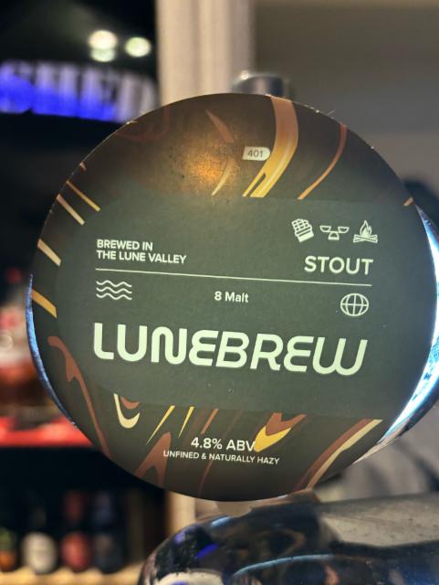Stout 4.8%, Lune Brew, England