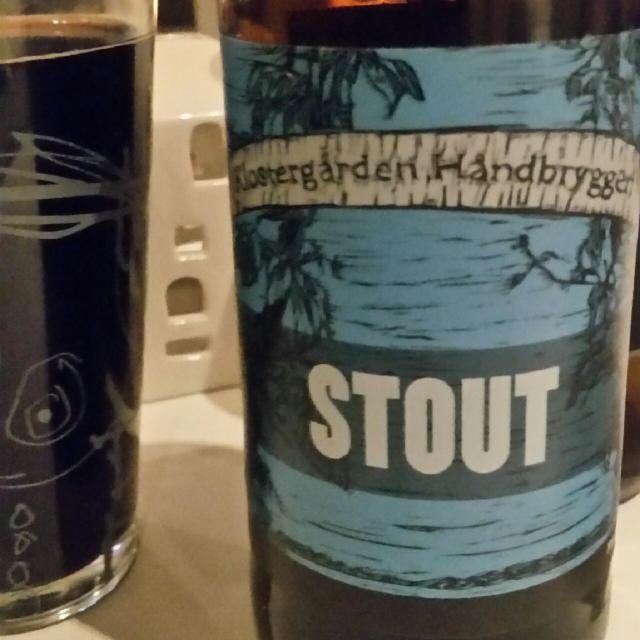 Klostergærden Stout 4.5%, Klostergården Håndbryggeri, Norway