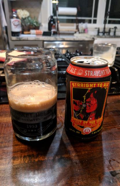 Stout at the Devil 7.5%, Straight To Ale, United States