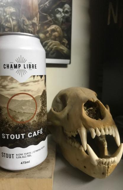 Stout cafe 5.5%, Champ libre, Canada