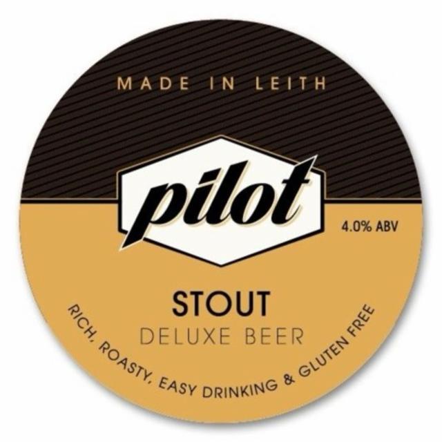 Stout Deluxe Beer 4.0%, Pilot, Scotland