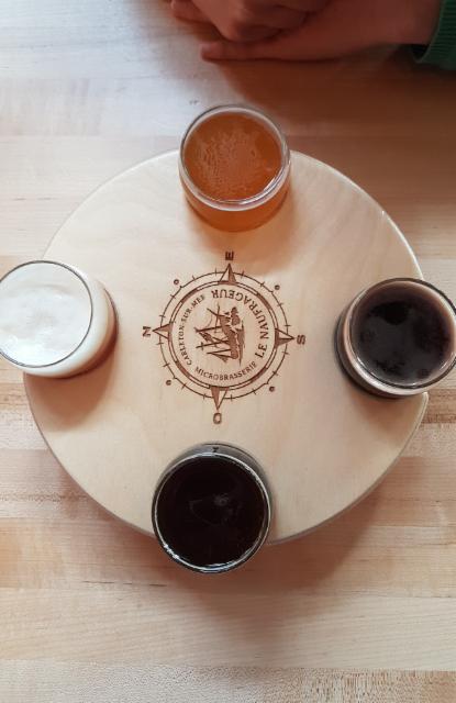 Stout Framboise 5.6%, Microbrasserie Le Naufrageur, Canada