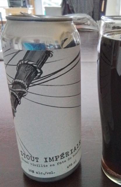 stout impérial vieillie en fûts de bourbon. 10.0%, Microbrasserie Le Castor, Canada