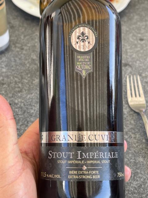 LTM Stout Impériale 11.5%, LTM - Les Trois Mousquetaires, Canada