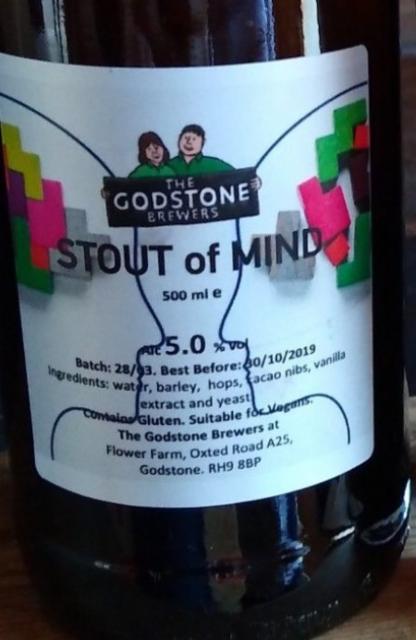 Stout Of Mind 5.0%, The Godstone Brewers, England